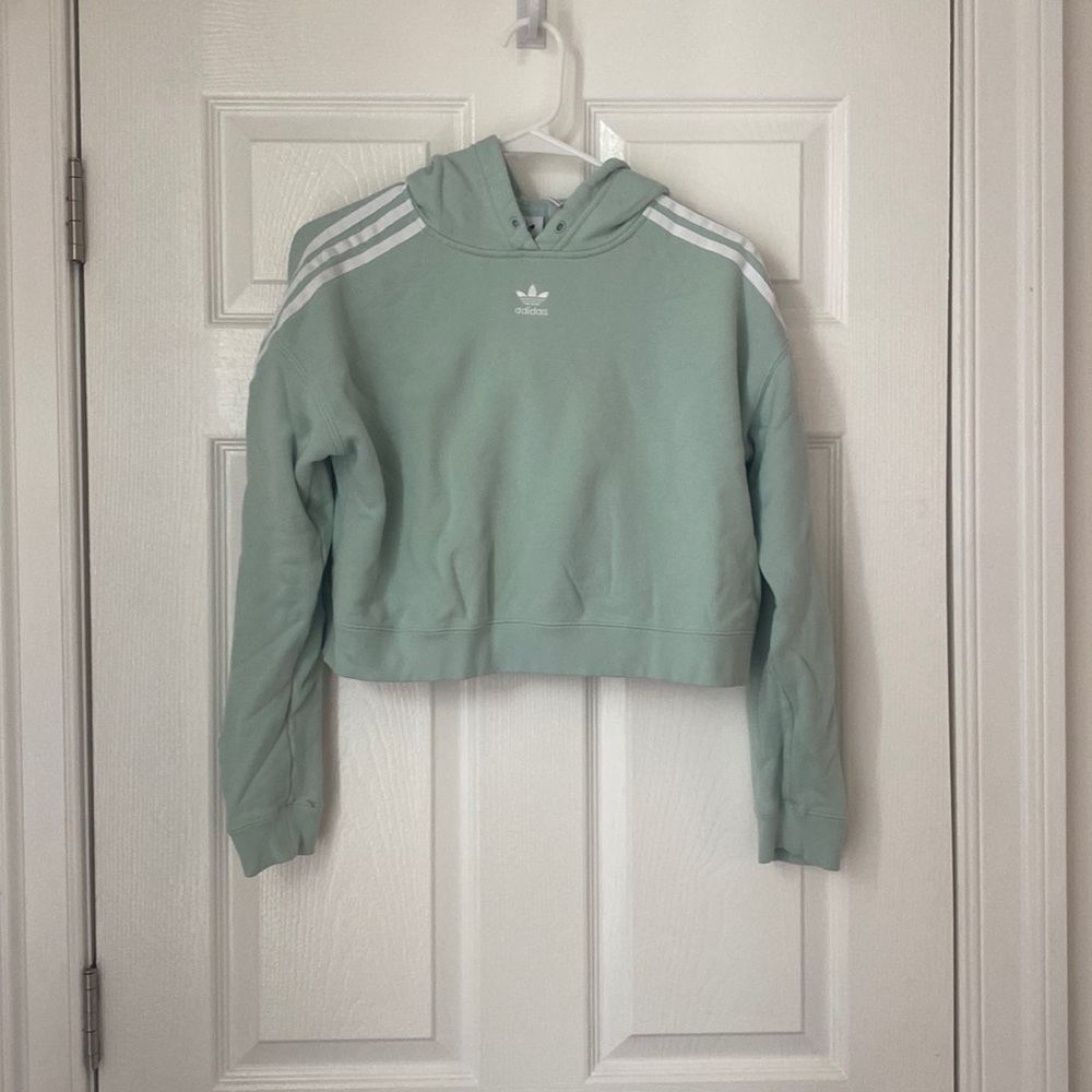 Adidas cropped hoodie